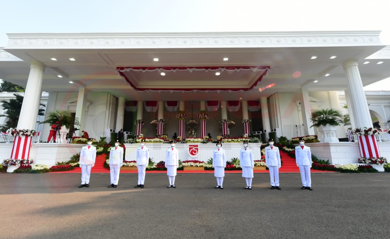 LensaHukum.co.id - IMG 20200817 WA0053 - Detik -detik Upacara Peringatan Kemerdekaan RI Ke -75 di Istana Negara