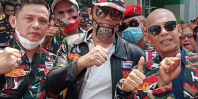 LensaHukum.co.id - Screenshot 20200907 160125 WhatsApp 660x330 - Laskar Merah Putih (LMP) Demo Di Depan Gedung Kemenkumham