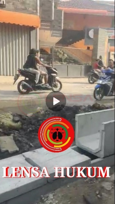 LensaHukum.co.id - Screenshot 20201018 135553 KineMaster - Proyek Pemasangan Udith Jalan Bosih Wanajaya Tidak Sesuai Spek dan RAB Diduga Pemborong Untung Besar