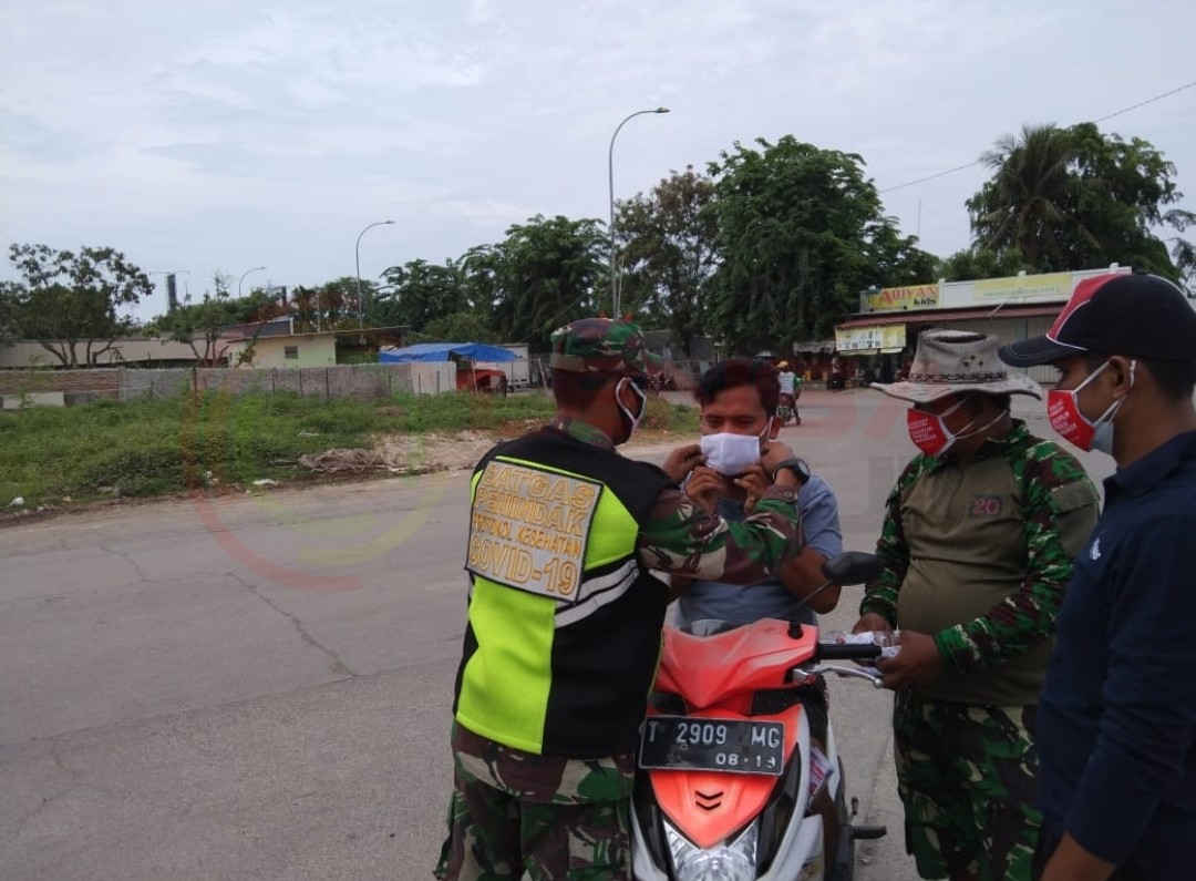 LensaHukum.co.id - Screenshot 20201112 235331 WhatsApp - Sambut HKN ke- 56 Gugus Tugas Kecamatan Kedung Waringin Bersama Puskesmas Kedungwaringin Bagikan Masker