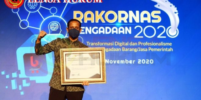 LensaHukum.co.id - Screenshot 20201118 172941 KineMaster 660x330 - Kemendikbud Raih Penghargaan Indonesia Government Procurement Awards dari LKPP