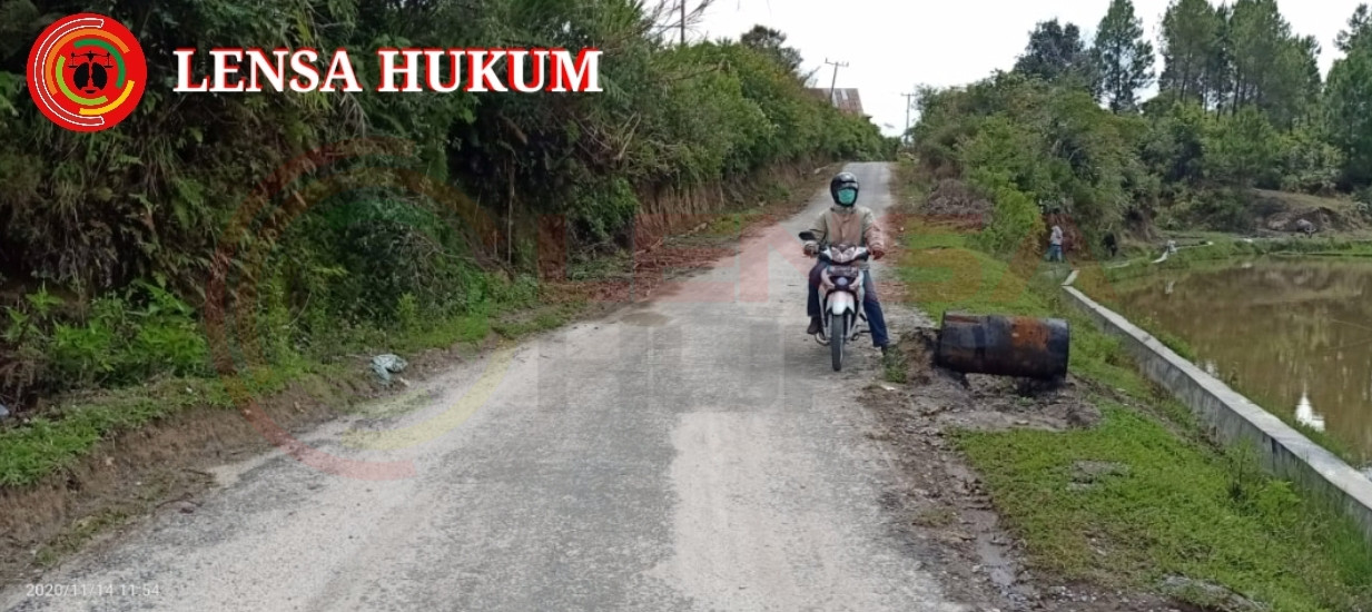LensaHukum.co.id - Screenshot 20201120 062909 KineMaster 2 - Pelaksanaan Lapen di Tapanuli Utara Asal Jadi