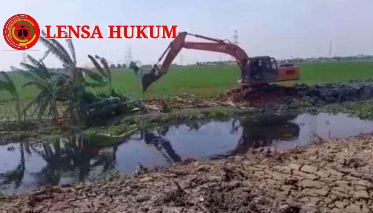 LensaHukum.co.id - Screenshot 20201123 224515 KineMaster 1 - Oknum Pemborong dan Pengawas Dinas Binamarga Diduga Main Mata Kegiatan Normalisasi Kali Baru Warga Petani di Rugikan