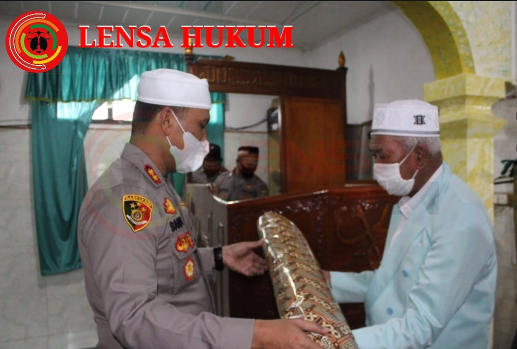 LensaHukum.co.id - Screenshot 20201127 205813 KineMaster - Kapolres Aceh Tengah Kunker Sekaligus Salurkan Zakat Personil Pos Pol Atau Lintang