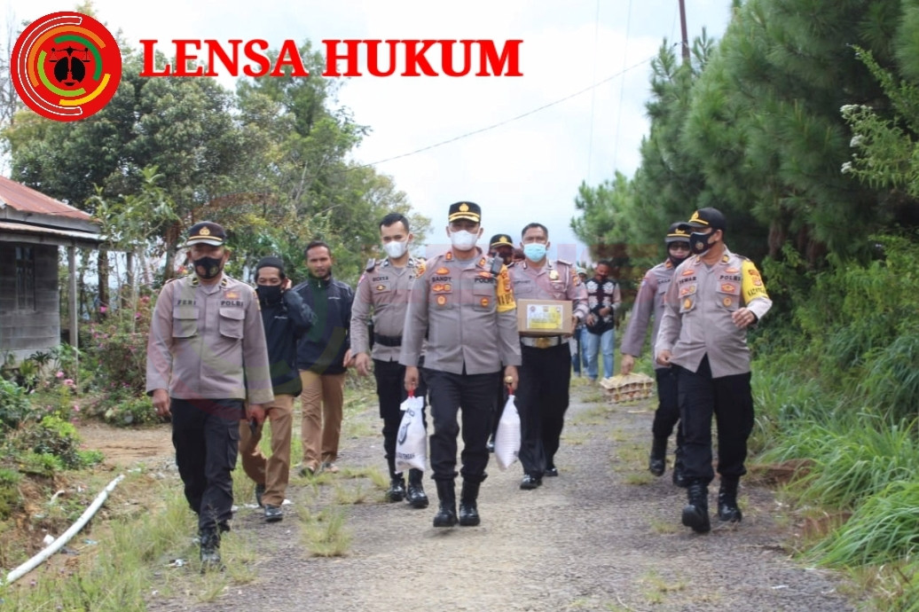 LensaHukum.co.id - Screenshot 20201127 205833 KineMaster - Kapolres Aceh Tengah Kunker Sekaligus Salurkan Zakat Personil Pos Pol Atau Lintang