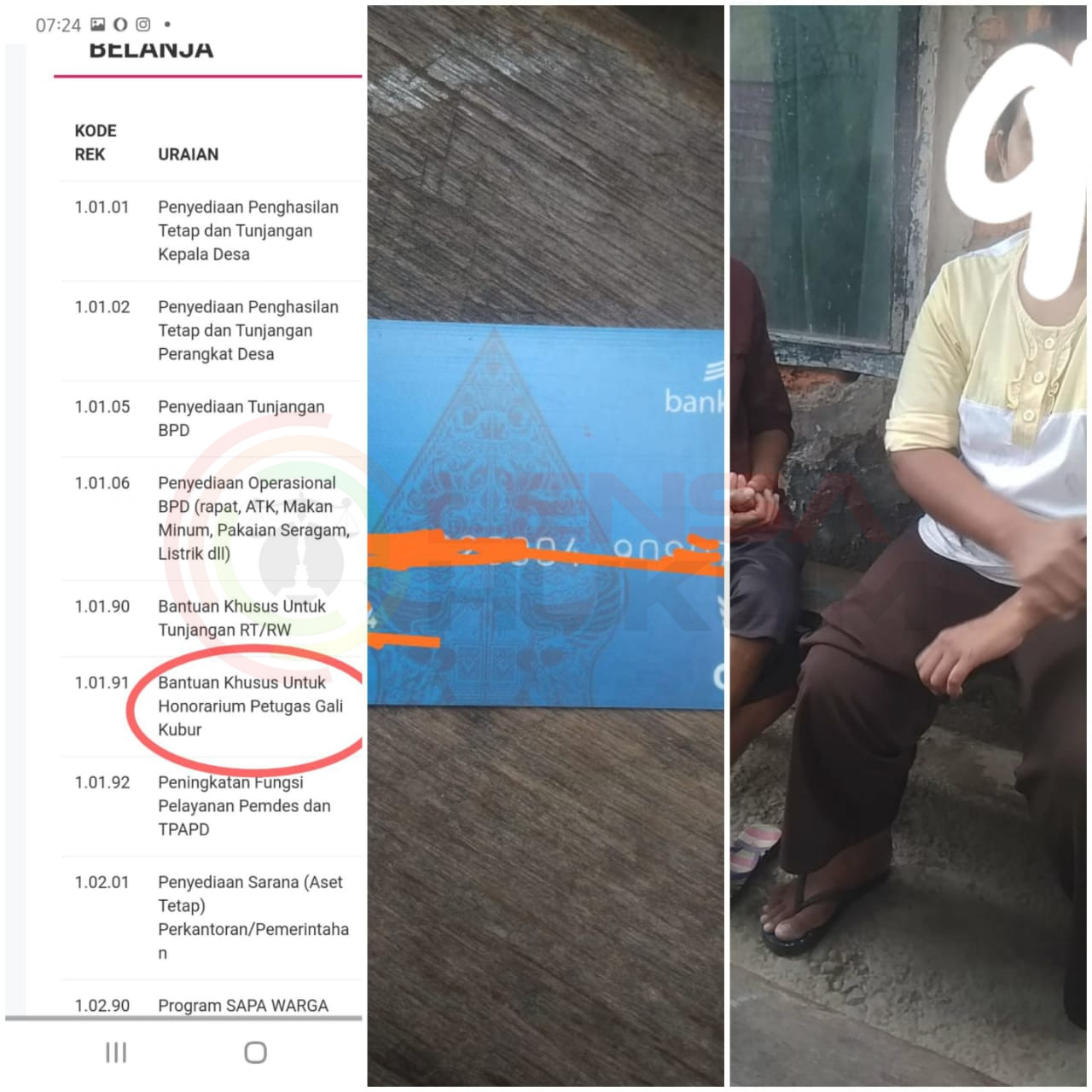 LensaHukum.co.id - IMG 20210129 WA0032 - Warga Desa Sukamanah BLT 2020 Baru 2 kali Mendapatkan Sisanya Kemana dan Tukang Gali Kubur Gaji Diduga Tidak Sesuai Laporan
