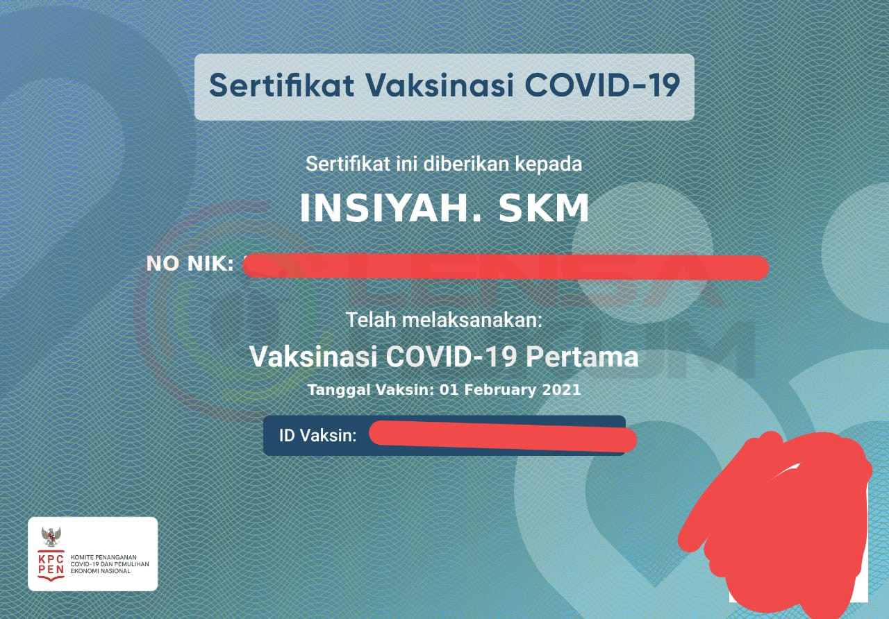 LensaHukum.co.id - IMG 20210201 WA0110 - Setelah Pejabat Giliran Pegawai Pemda Bangka Barat di Vaksin Sinovac 19