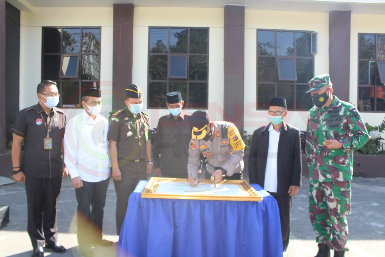 LensaHukum.co.id - IMG 20210224 WA0101 - Polres Aceh Tengah Deklarasi Zona Integritas Wilayah Bebas Korupsi