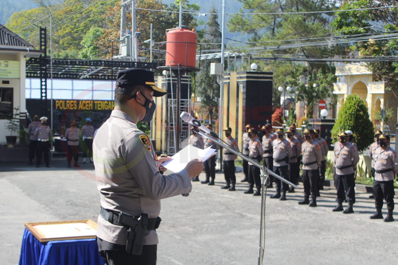 LensaHukum.co.id - IMG 20210224 WA0102 - Polres Aceh Tengah Deklarasi Zona Integritas Wilayah Bebas Korupsi