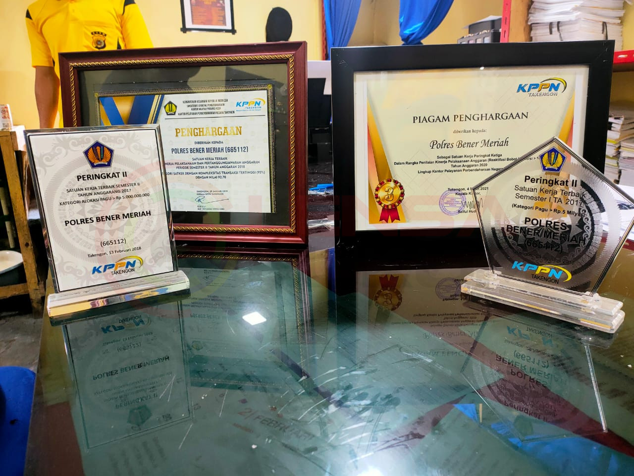 LensaHukum.co.id - IMG 20210305 WA0015 - Polres Bener Meriah Raih Penghargaan Dari KPPN Takengon