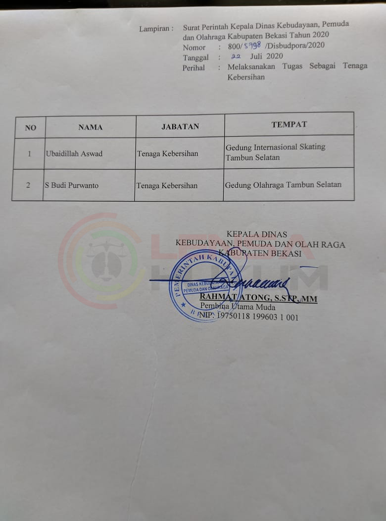 LensaHukum.co.id - IMG 20210427 WA0010 - THL Security Geram Kawal dari Proyek Gedung Juang Sampai Selesai di Larikan Ke Yayasan Tanpa Bilang