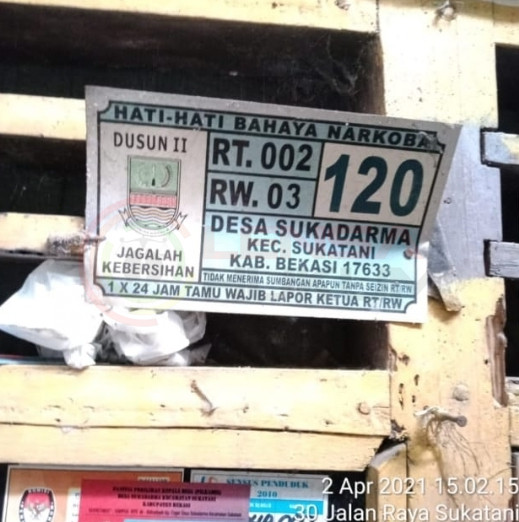 LensaHukum.co.id - Screenshot 20210402 194812 WhatsApp - Rumah Warga Di Kampung Ceger Ambruk sudah Empat Bulan Sangat miris Di Desa Sukadarma