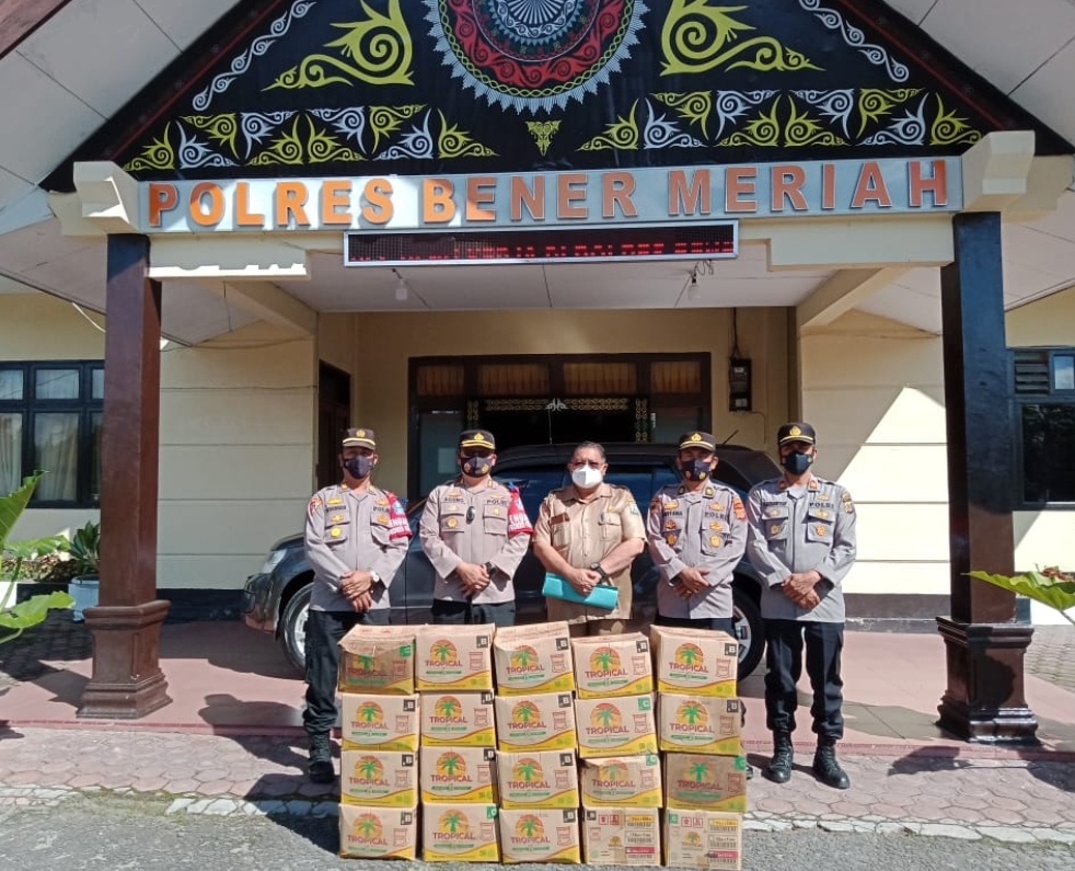LensaHukum.co.id - Screenshot 20211123 075153 WhatsApp - Kapolres Bener Meriah Terima 20 Dus Minyak Goreng Dari Dinas Sosial Kabupaten Bener Meriah