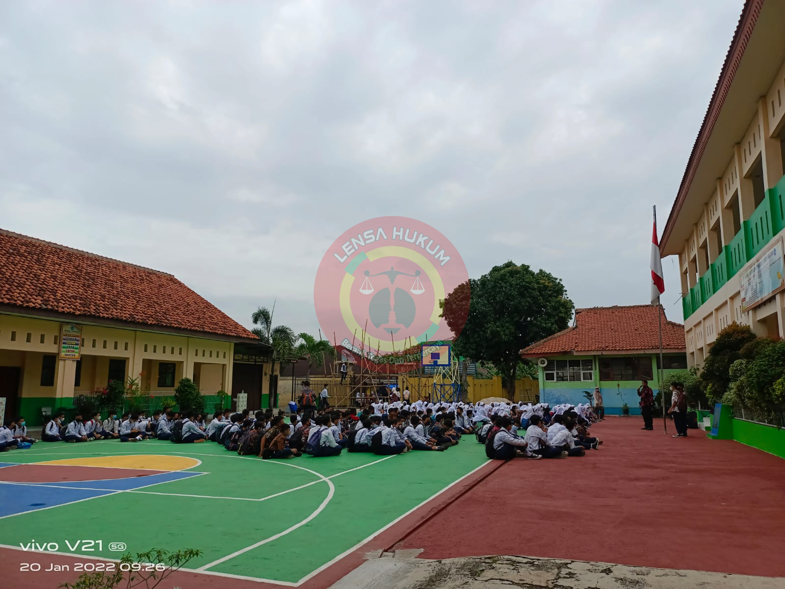 LensaHukum.co.id - IMG 20220120 WA0027 - Keindahan SMP 3 Tambun Selatan Patut Di Tiru Sekolah lain