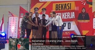 Bupati Bekasi Ade Kuswara Kunang,SH Meresmikan JOB Fair di President University Cikarang